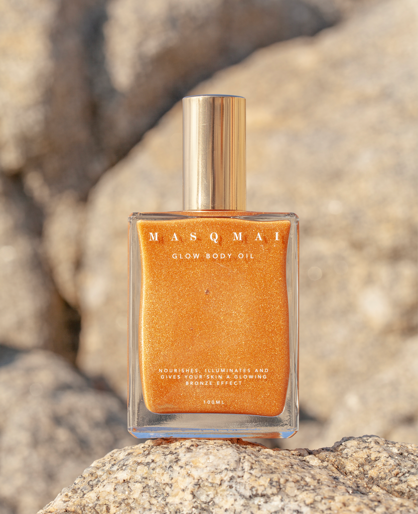 Glow Body Oil is back at MASQMAI!