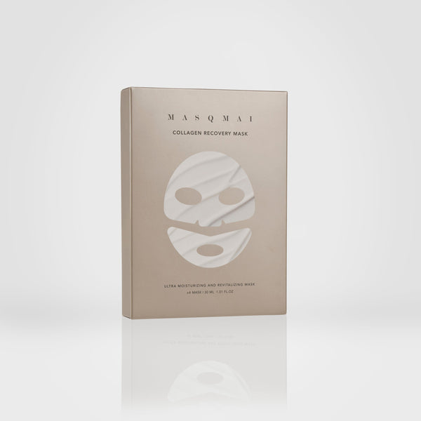 Maschera in gel al collagene per una pelle luminosa