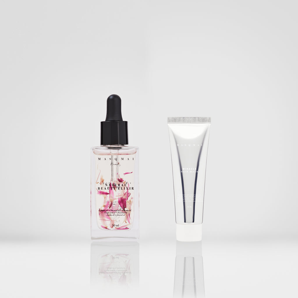 Nutritive & Shine Set - Set Natural Beauty Elixir e mini Miracle Hair Mask