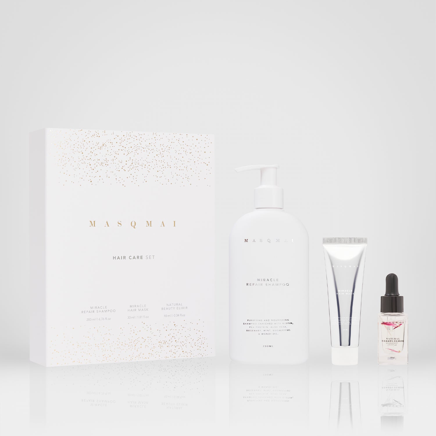 Set di prodotti per capelli senza solfati e parabeni - Haircare Set